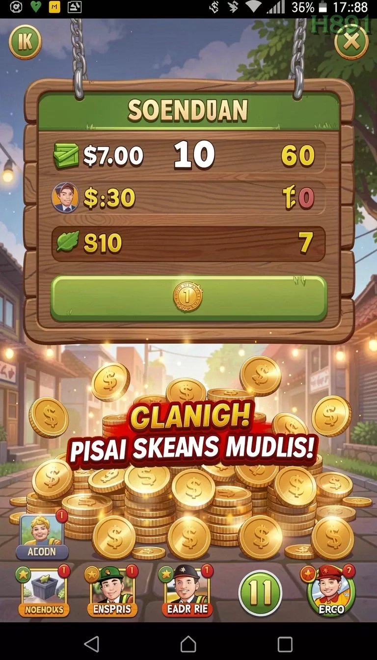 Cuplikan layar PUSATMENANG — aktivitas