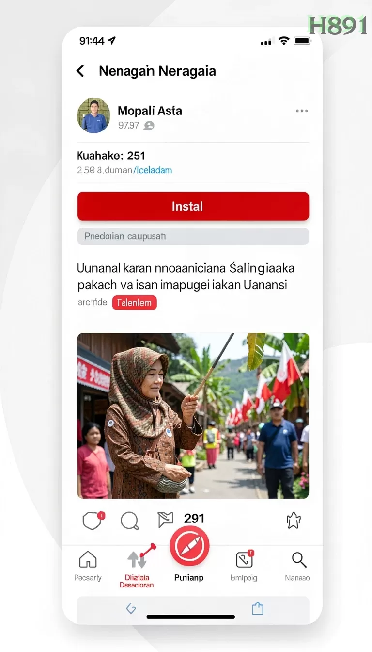 Cuplikan layar HOMETOGEL — pengaturan akun